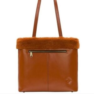 Brown Leather Tote Bag